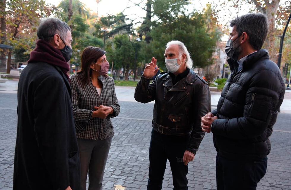 La UNCuyo fue una de las locaciones del rodaje de la película que protagoniza Gustavo Garzón