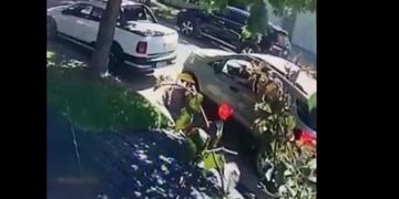 El delincuente tardó un minuto y medio en hacerlo