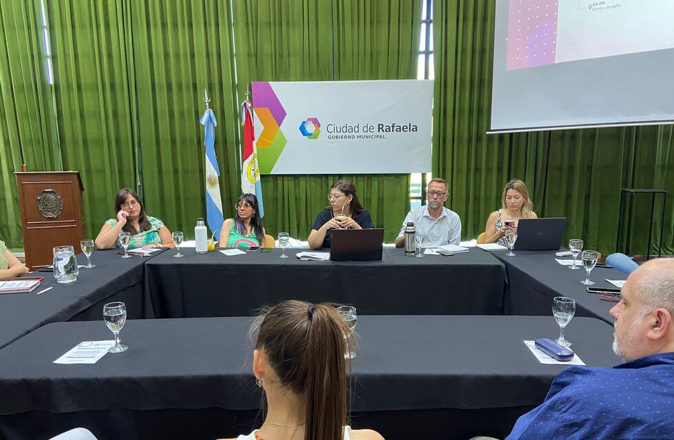Continúa la evaluación del programa Santa Fe Más en Rafaela