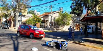 Accidente de tránsito dejó un herido de consideración en Posadas,