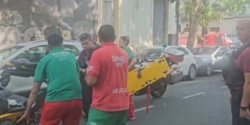 Se derrumbó el techo de un centro médico en Palermo: hay al menos 11 personas heridas