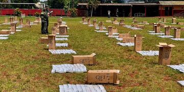 Secuestran contrabando de cigarrillos en la zona Norte provincial.