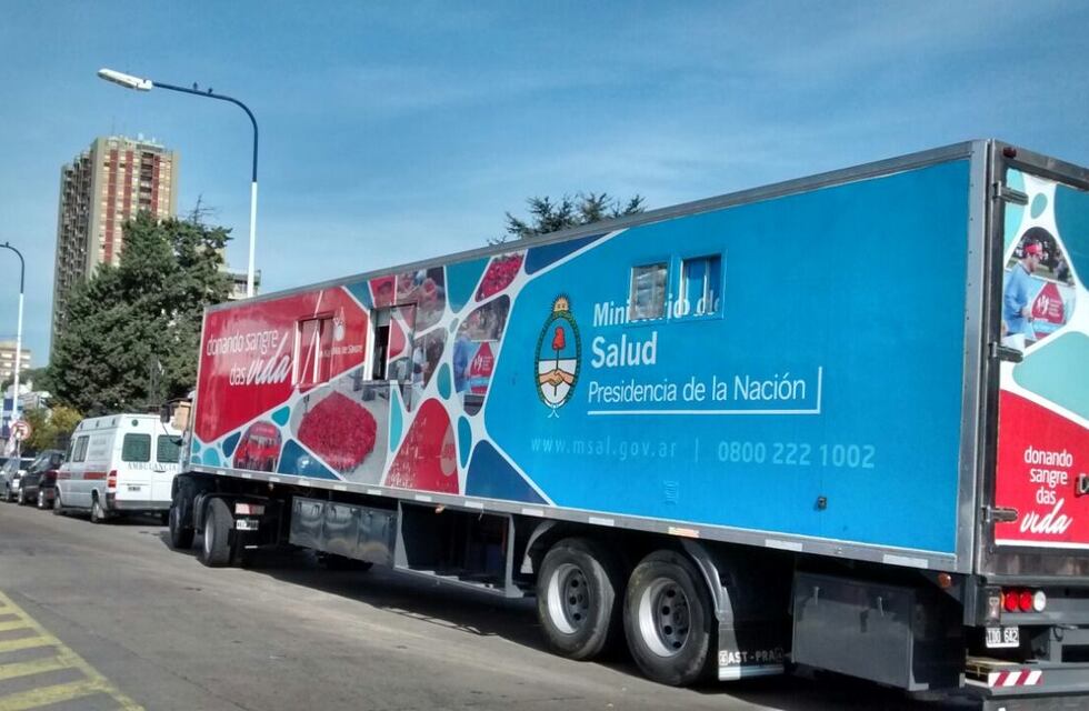 El camión de hemodonación de la Provincia de Buenos Aires estará en Claromecó
