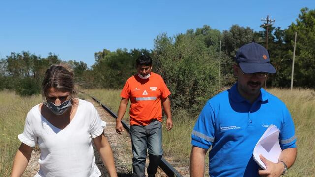 La CNRT realiza relevamiento de vías ferroviarias