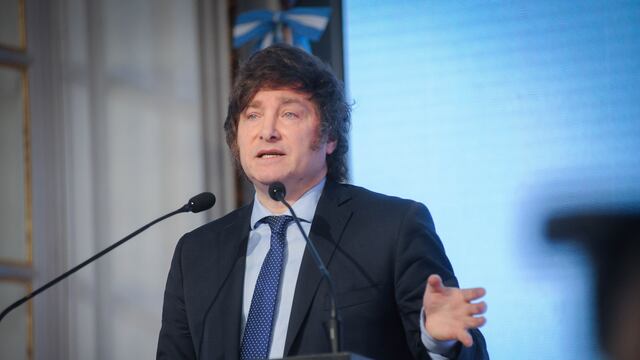 Javier Milei planea viajar a Estados Unidos. Foto Federico Lopez Claro
