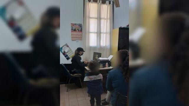 Estaban en lo de una amiga en Colonia Alberdi.