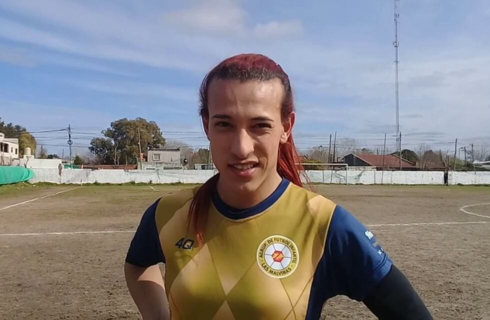 Mara Gómez se convirtió en la primera jugadora  trans en poder participar del fútbol femenino