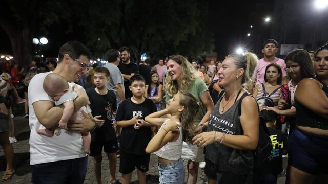 Leonardo Viotti en los carnavales de Rafaela 2025