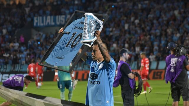 Belgrano y el reconocimiento a Lucas Zelarayán, el ídolo que volvió a Alberdi (Facundo Luque / La Voz).