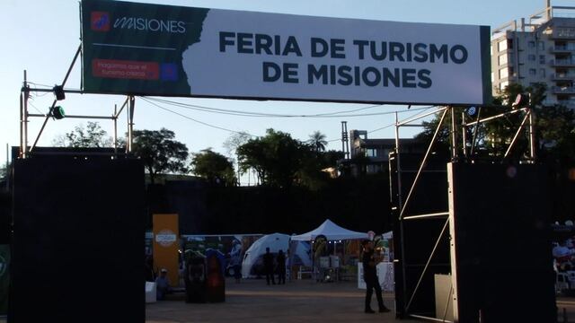 Feria Provincial del Turismo en el Parque La Cantera de Posadas, Misiones