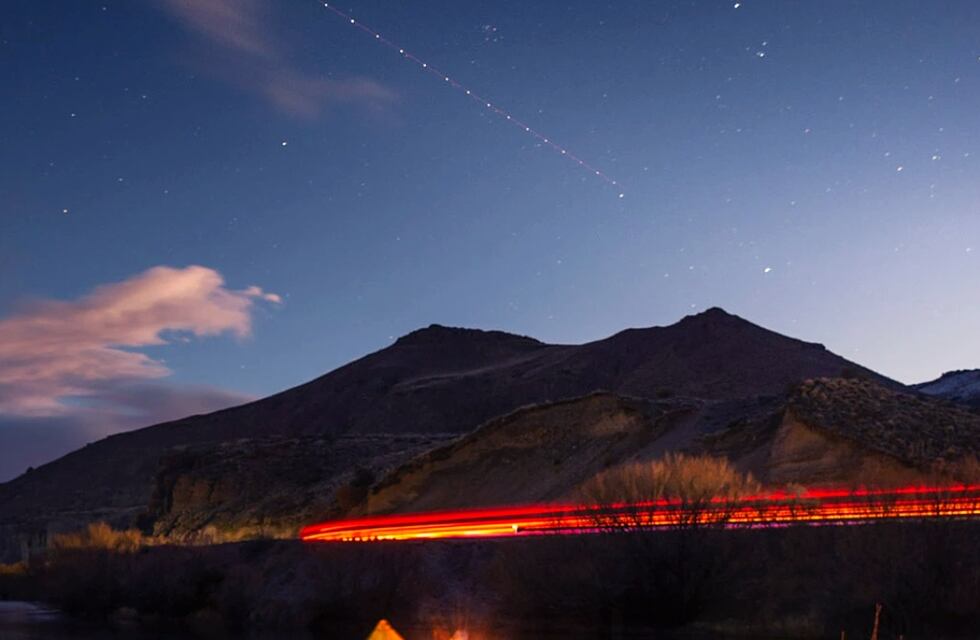 Turismo en Río Negro: los mágicos paisajes nocturnos que regala Villa Llanquín