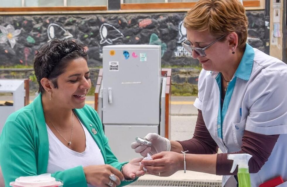 Realizaron testeos de glucemia en Ushuaia en el Día mundial de la diabetes