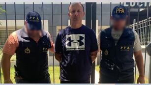 Detención de Diego Hernán Dirisio, contrabandista de armas (Gentileza ABC Noticias).