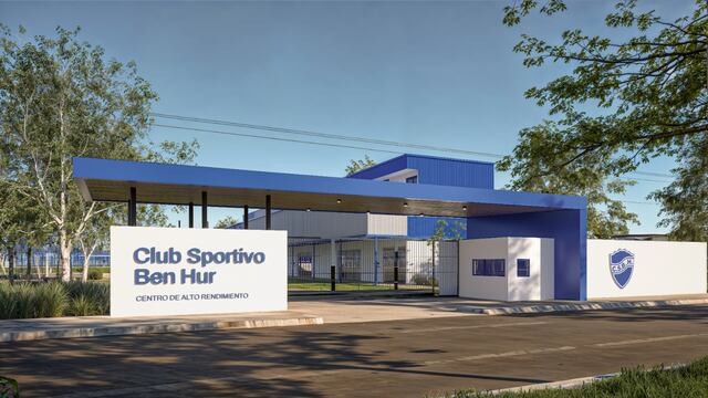 Así se verá el Nuevo Centro de Alto Rendimiento de Sportivo Ben Hur