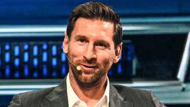 Messi en el American Business Forum (ABF)