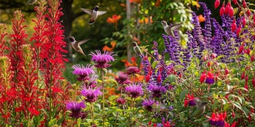 Cuáles son las tres plantas fáciles de sembrar y que atraen a los colibríes en septiembre