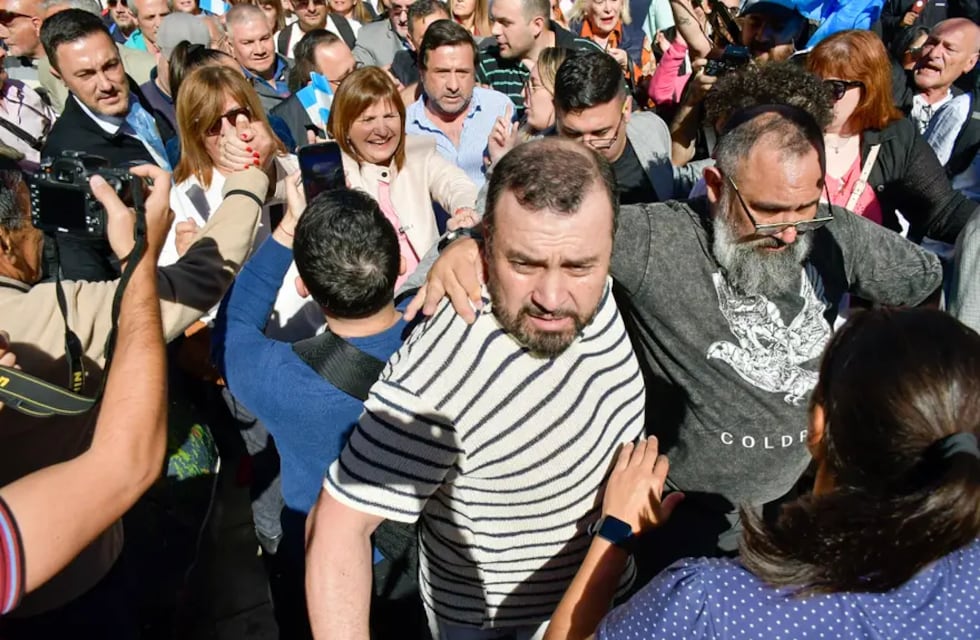 Video: Patricia Bullrich vivió un tenso momento en San Luis