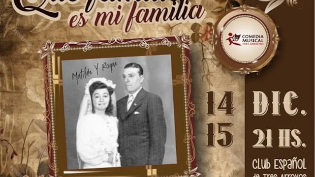 "Que familia es mi familia" Teatro en el Club Español