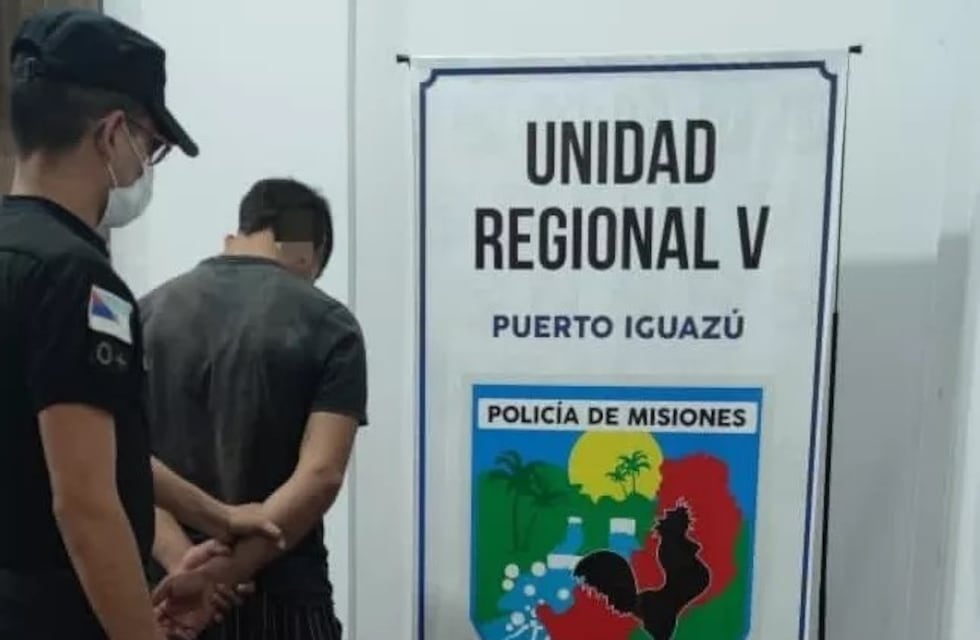 Joven detenido acusado de robo en una barbería en Puerto Iguazú