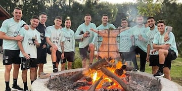 El asado de la Scaloneta en la Copa América