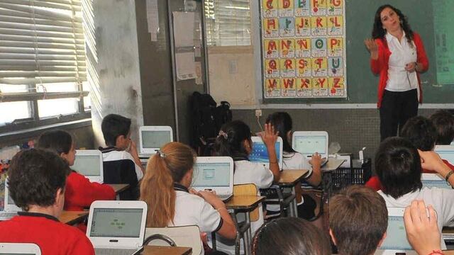 Estudiantes en clase.