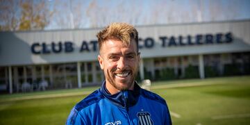 Volvió Julio Buffarini, con la camiseta puesta desde siempre (Foto: (Pedro Castillo / La Voz).