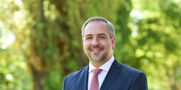 Matias Stevanato, Intendente de Maipú. Foto: Mariana Villa  / Los Andes