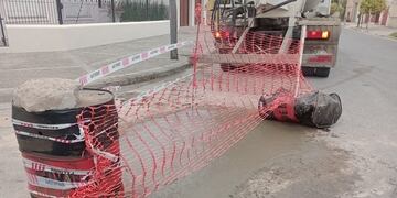 continúan las obras de bacheo en distintos puntos de la ciudad