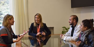 Encuentro entre autoridades del HCD y la Asociación de Sordos de Mar del Plata