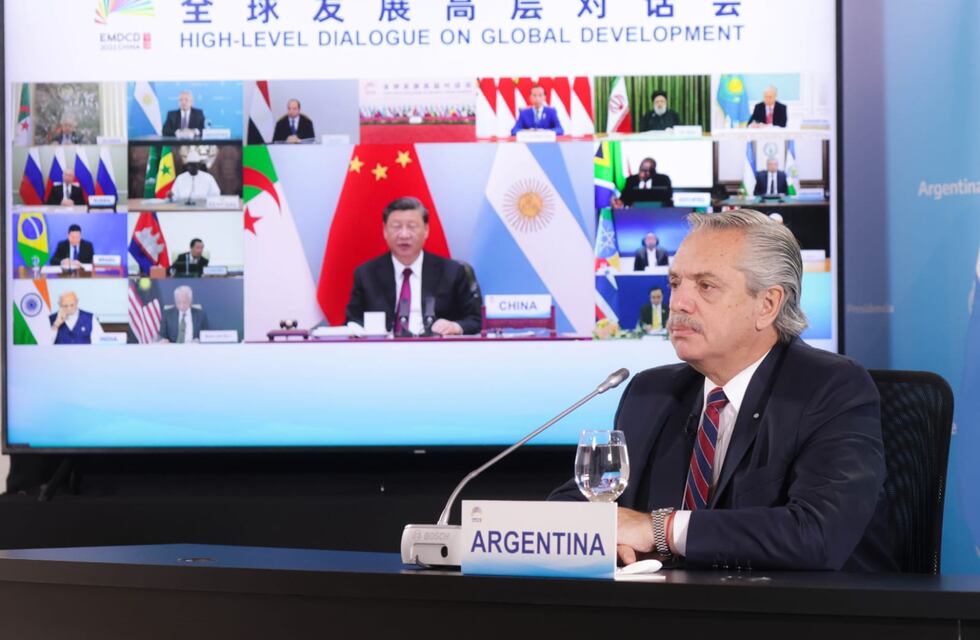 Alberto Fernández en el BRICS: ante la mirada de Putin, pidió por la paz en Ucrania