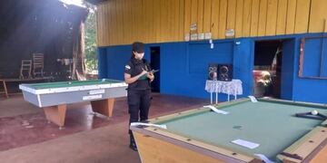 Alba Posse: en menos de una semana clausuraron dos veces un bar-pool.