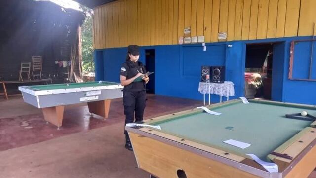 Alba Posse: en menos de una semana clausuraron dos veces un bar-pool.