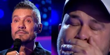 Marcelo Tinelli se quebró al escuchar a Gastón Bellero y su historia (Collage web)