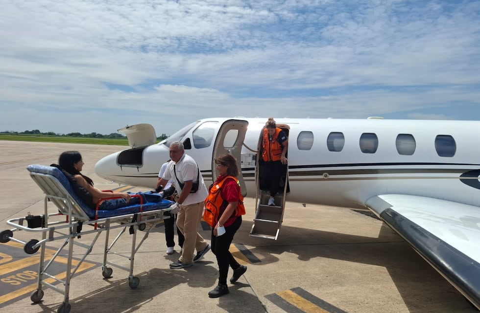 Avión sanitario: derivación, retornos y acompañamiento