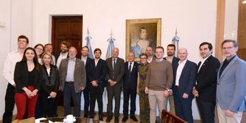 Una delegación empresarial alemana visitó la provincia a principios de este mes, con el interés de explorar posibilidades de inversiones en minería.