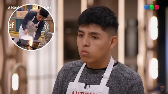 El descuido de Antonio que casi incendia las cocinas de MasterChef