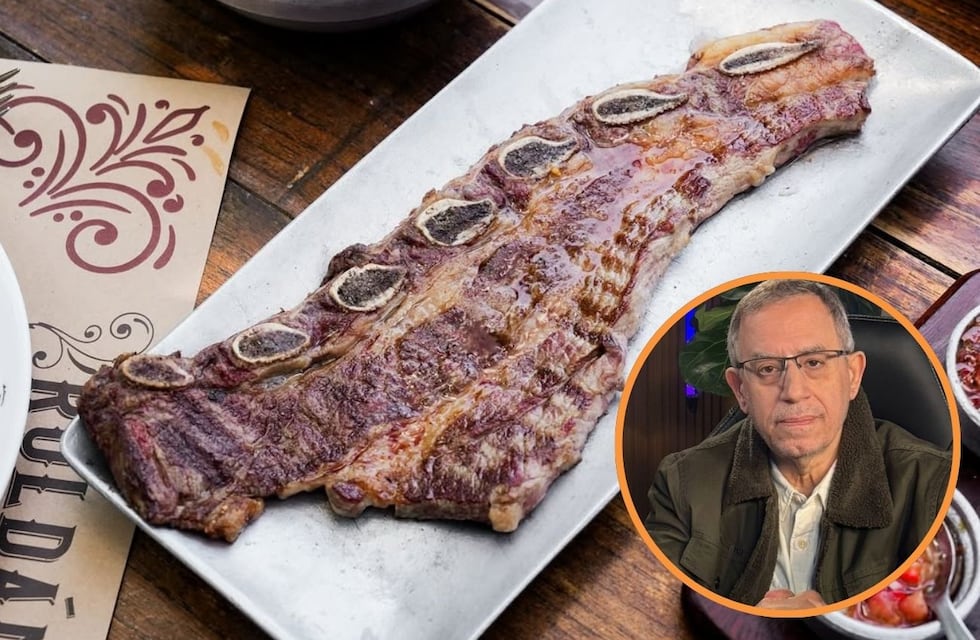 Carlos Maslatón fue a cenar a la parrilla Roldán y dijo que es la “más barata de la Argentina”: qué pidió y cuánto pagó