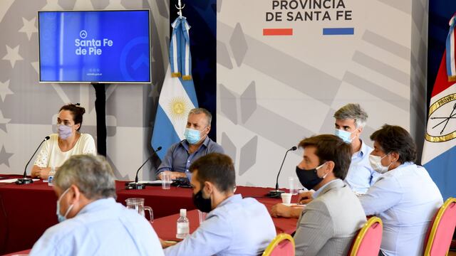 Asistió el Intendente de Pérez Pablo Corsalini (Facebook)