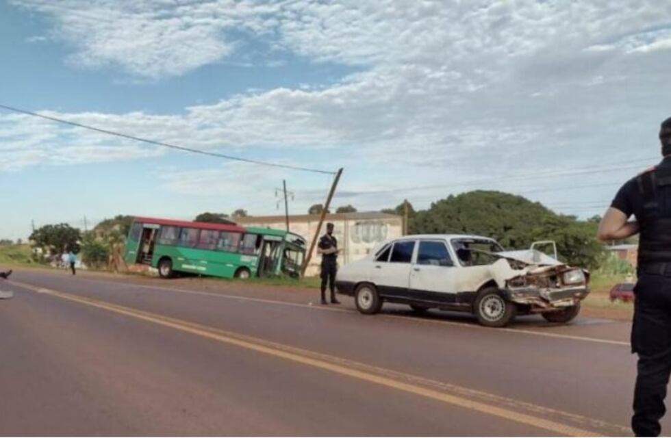 Varios heridos tras un triple choque en Oberá