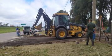 Ponen en condiciones el predio cedido a Gendarmería