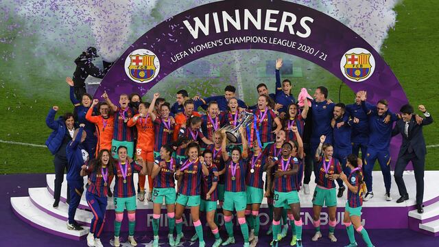 Barcelona es el primer club en ganar la Champions League femenina y masculina.
