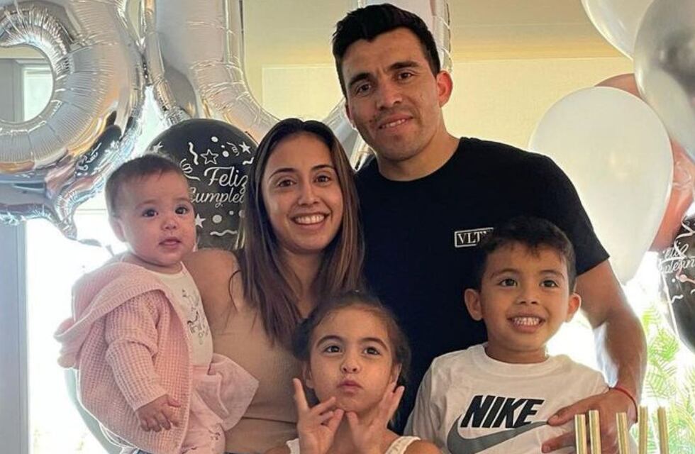 El hijo de Marcos Acuña festejó su cumpleaños con temática de la Selección y con una remera de Lionel Messi que es furor