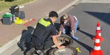 El rescate se realizó ocho días después de su desaparición.