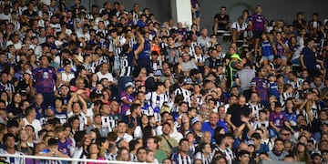 La popular Willington fue el escenario de la propuesta matadora durante el partido Talleres-River.