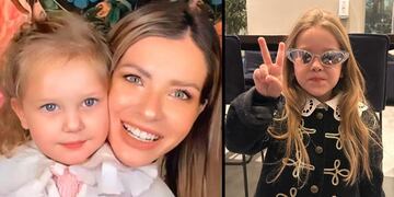Igualita a su mamá: Magnolia, la hija de la China Suárez, enterneció Instagram con su look vintage.