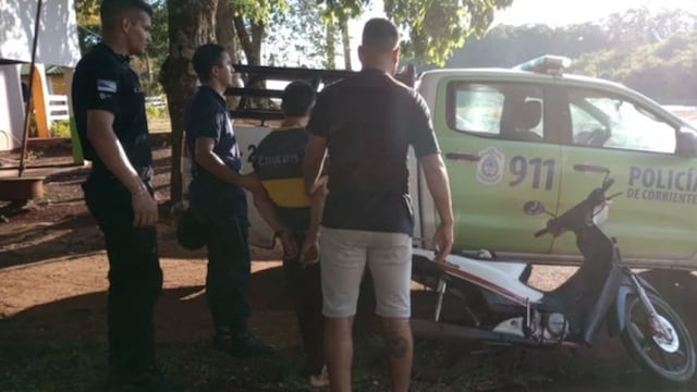 Recuperan en Corrientes motocicleta robada en Misiones.