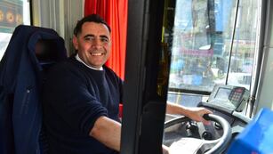 Manuel Videla, chofer de la línea 70 de Córdoba.