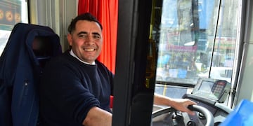 Manuel Videla, chofer de la línea 70 de Córdoba.