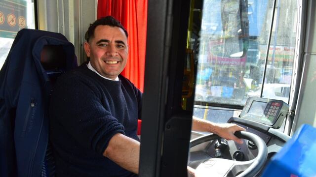 Manuel Videla, chofer de la línea 70 de Córdoba.