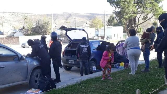 Un fugitivo de Río Negro fue detenido en Chubut con 200 dosis de marihuana.